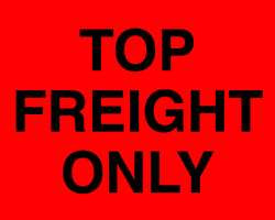 TAPECASE 16U838 SHIPPING LABELS 10 IN W 8 IN H PK250