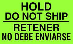 TAPECASE 16U924 SHIPPING LABELS PAPER 3 IN H PK500