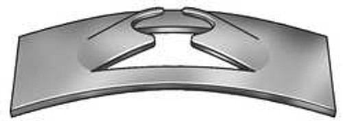 KANEBRIDGE CORPORATION 1LAR7 SPRING NUT FLAT 6-32 STEEL PK 100