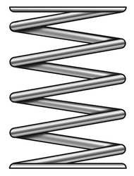 GARDNER SPRING, INC. 1NCF9 COMPRESS SPRING 2X0.063 IN PK 5