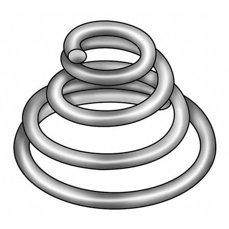 GARDNER SPRING, INC. 1NDJ9 COMPRESS SPRING CONICAL 302 SS 1/2X0.720