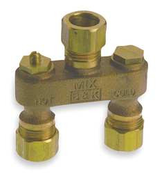 GRAINGER GLOBAL SOURCING 1RLU5 ANTI SWEAT TOILET VALVE 1/2 IN BRASS