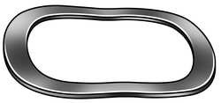 GARDNER SPRING, INC. 1UAD7 DISC SPRING WAVE STEEL 1.261 IN PK 25