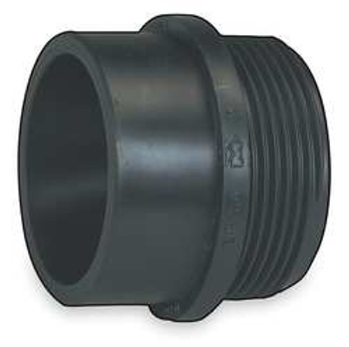 MUELLER INDUSTRIES 1WJL9 ADAPTER 1-1/2 IN MNPT X SPIGOT