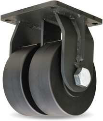 HAMILTON R-MDD-83NYB RIGID CASTER MDD 8X3 NYLAST