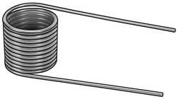 GARDNER SPRING, INC. 3HPK8 TORSION SPRING 360 DEG 0.798 OD