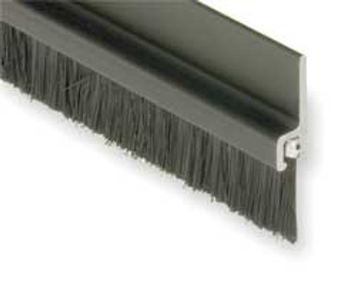NATIONAL GUARD A605DKB-8 DOUBLE DOOR WEATHERSTRIP 8 FT GRAY