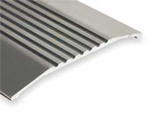 NATIONAL GUARD 426-4 SADDLE THRESHOLD,FLUTED TOP,4 FT.,ALUM