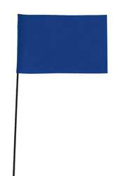 BLACKBURN MFG COMPANY, INC. 3JUP5 MARKING FLAG BLUE BLANK VINYL PK100