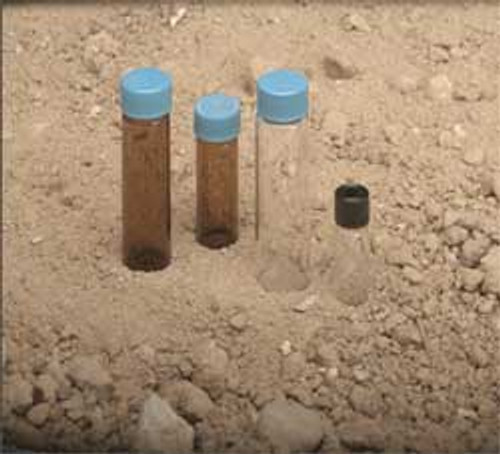 SCIENTIFIC SPECIALTIES SERVICE INC. 3LEH3 VIAL SCREW CAP GLASS 8ML CLEAR PK144