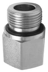 PARKER RI1/2EDX3/8CF REDUCER 1/2 X 3/8 IN BSPP