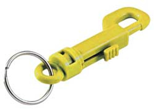 LUCKY LINE PRODUCTS 4FCE1 PLASTIC KEY CLIP L 3 1/2 IN