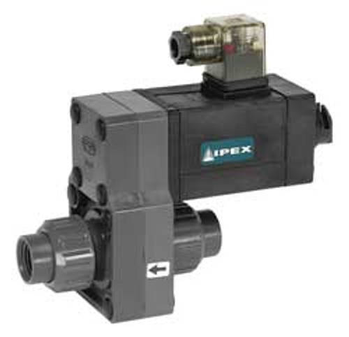IPEX USA LLC 4GPP9 SOLENOID VALVE 2-WAY 1/4 IN NC 110V PVC