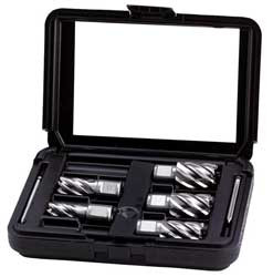 FEIN POWER TOOLS 4THF4 ANNULAR CUTTER SET M2 HSS 1 IN D 5 PC