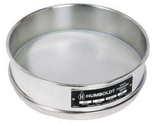 HUMBOLDT MFG CO 5FWN5 SIEVE 8 IN SS FRAME SS MESH NO. 850