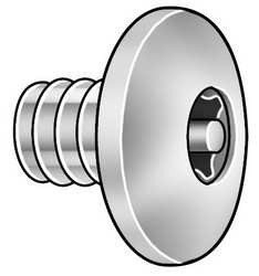 ACCURATE MFD PRODUCTS 5MA40 BINDING SCREW 1 IN L