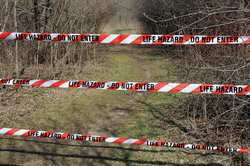 PRESCO PRODUCTS CO B3103W18-564 BARRICADE TAPE RED/WHITE 1000 FT X 3 IN