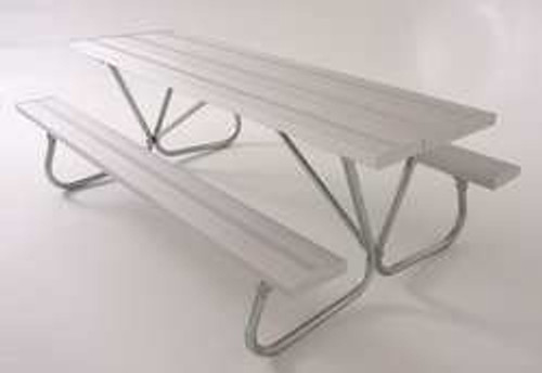 ULTRAPLAY BT158-A6 PICNIC TABLE 72 W X68 D SILVER