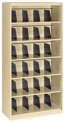 TENNSCO CORP FS360PY OPEN FIXED FILE PUTTY 6 SHELVES