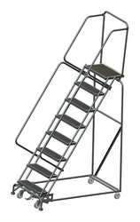 BALLYMORE WA083214R SLOPE LOCKSTEP ROLL LADDER STEEL 80 IN.H