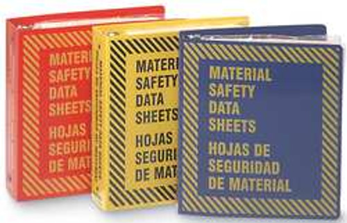 BRADY SPC ABSORBENTS 48756Y BINDER BILINGUAL 2-1/8 IN D