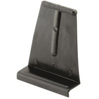 PRIME LINE PRODUCTS PL 7921 BLACK PLASTIC SPLINE CHANNEL PULL TABS, 