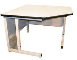 PRO-LINE CCU36PL-H11 CORNER WORKBENCH BEIGE 48LX36WX30H IN.