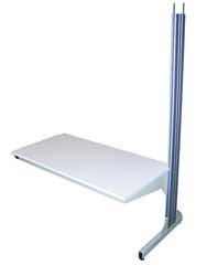 PRO-LINE DN7230SAESD SNGL-SIDED ERGO CANTILVR WRKSTN BE 82INH
