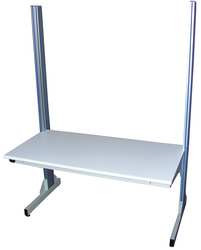 PRO-LINE DN7230SSESD SNGL-SIDED ERGO CANTILVR WRKSTN BE 82INH