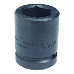 PROTO J10033M PROTO® 1" DRIVE IMPACT SOCKET 33 MM - 6 