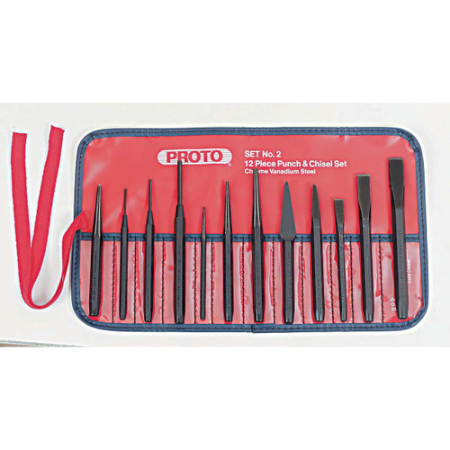 PROTO J2S2 PROTO® 12 PIECE PUNCH & CHISEL SET