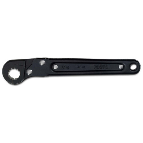 PROTO J3818 PROTO® RATCHETING FLARE-NUT WRENCH 9/16"