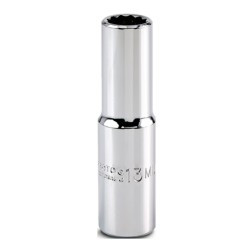 PROTO J5313M PROTO® 1/2" DRIVE DEEP SOCKET 13 MM - 12