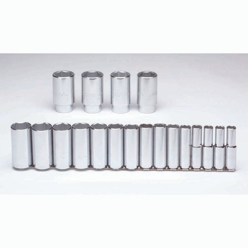 PROTO J54101 PROTO® 1/2" DRIVE 19 PIECE DEEP SOCKET S