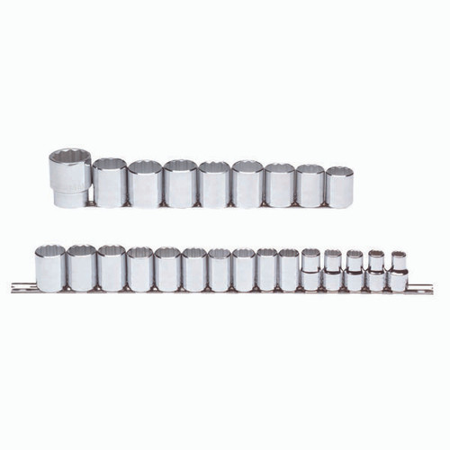PROTO J54211 PROTO® 1/2" DRIVE 24 PIECE METRIC SOCKET