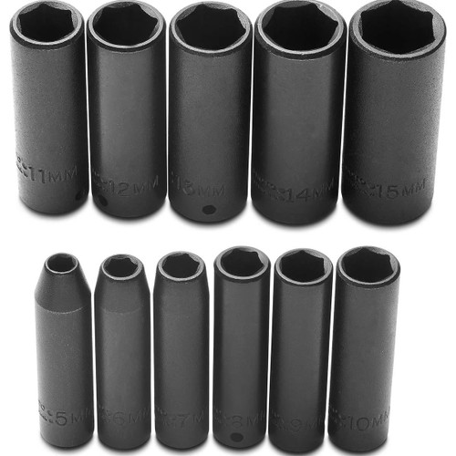 PROTO J69212 PROTO® 1/4" DRIVE 11 PIECE METRIC DEEP I