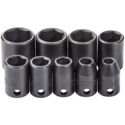 PROTO J72102 PROTO® 3/8" DRIVE 9 PIECE IMPACT SOCKET 