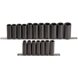 PROTO J72149M PROTO® 1/2" DRIVE 18 PIECE DEEP IMPACT S