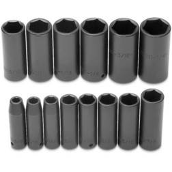PROTO J74114 PROTO® 1/2" DRIVE 15 PIECE DEEP IMPACT S