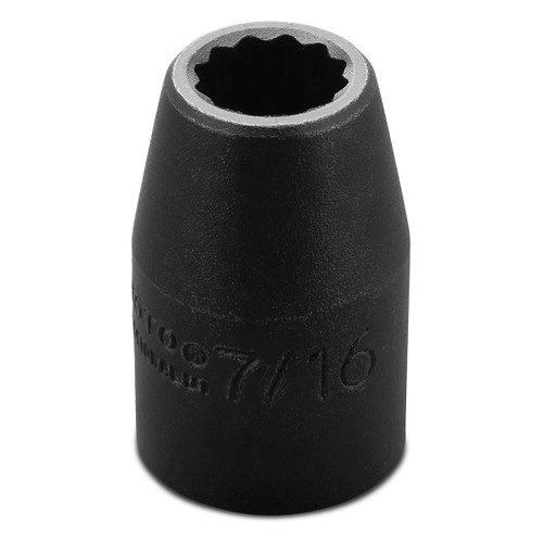 PROTO J7414 PROTO® 1/2" DRIVE IMPACT SOCKET 7/16" - 