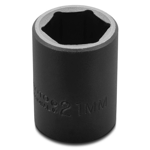 PROTO J7421M PROTO® 1/2" DRIVE IMPACT SOCKET 21 MM - 