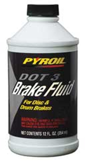 PYROIL BF-12 BRAKE FLUID 12 OZ DOT 3