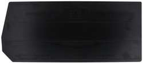 QUANTUM STORAGE SYSTEMS DUS953 DIVIDER ULTRA BIN 21X9.25 BLACK PK6