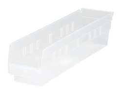 QUANTUM STORAGE SYSTEMS QSB103CL PLASTIC NESTING STORAGE SHELF BIN QSB103