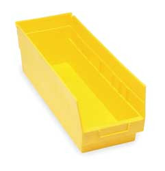 QUANTUM STORAGE SYSTEMS QSB204YL PLASTIC NESTING STORAGE SHELF BIN QSB204