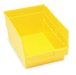 QUANTUM STORAGE SYSTEMS QSB207YL PLASTIC NESTING STORAGE SHELF BIN QSB207