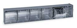 QUANTUM STORAGE SYSTEMS QTB306GY QUANTUM TIP OUT STORAGE BIN QTB306 - 6 C
