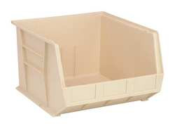 QUANTUM STORAGE SYSTEMS QUS270IV PLASTIC STACK & HANG BIN, 16-1/2"W X 18"