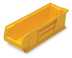 QUANTUM STORAGE SYSTEMS QUS950YL QUANTUM PLASTIC HULK STACKING BIN 8-1/4"