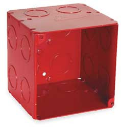 RACO 911-2 ELECTRICAL BOX 40.5 CU IN RED 2 GANG
